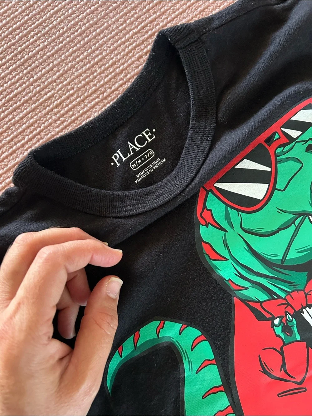 Kids 'Ladies Man' Dinosaur Graphic Tee along with kits